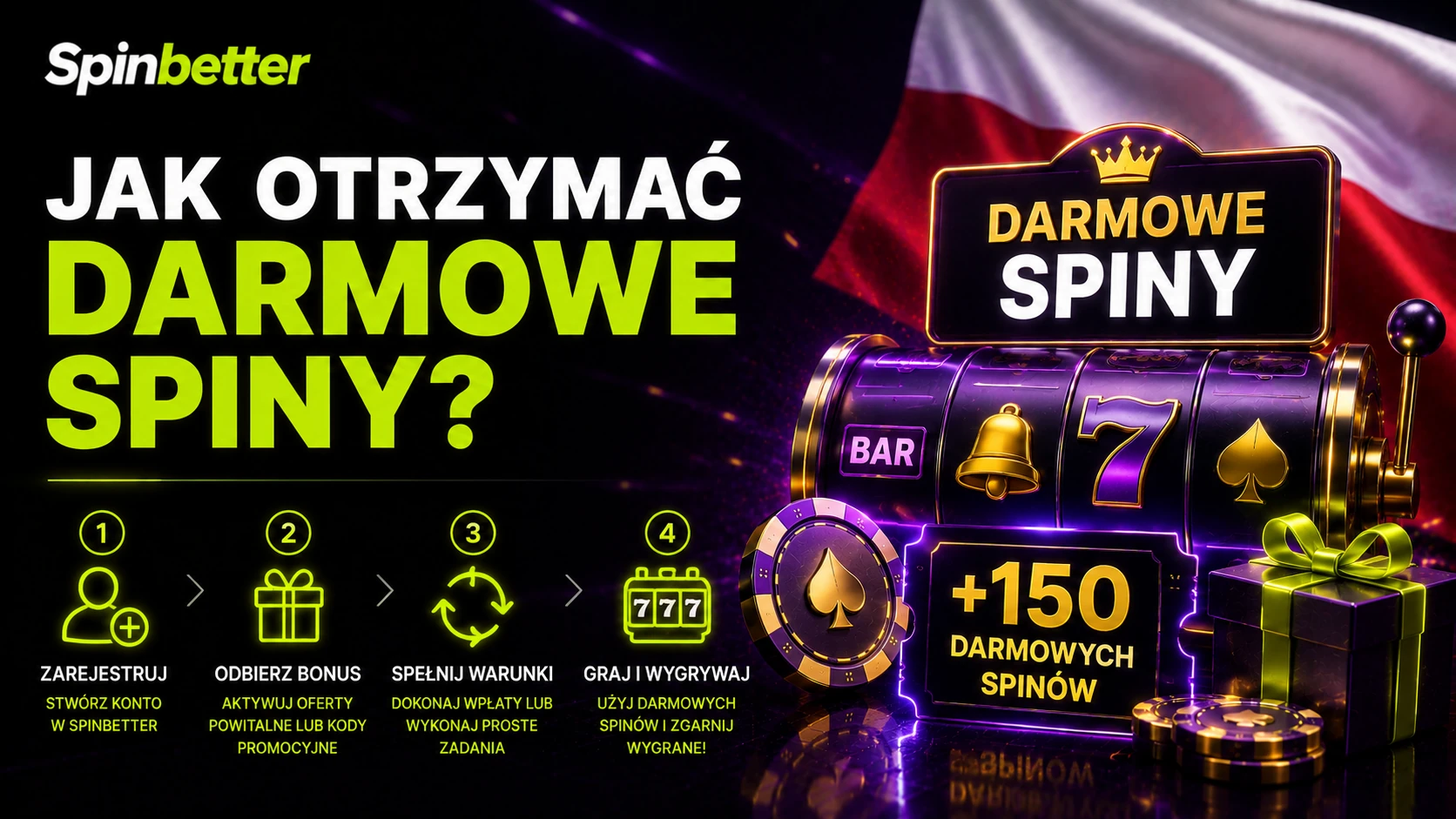 Sposoby na darmowe spiny w kasynie SpinBetter